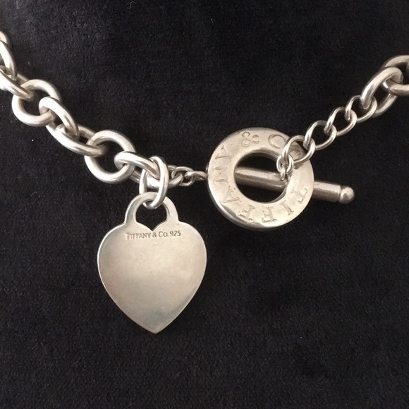 Tiffany & Co. Sterling silver toggle heart necklace - Picture 2 of 6